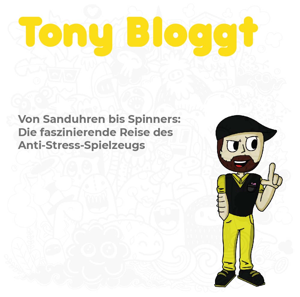 Von Sanduhren bis Spinners: Die faszinierende Reise des Anti-Stress-Spielzeugs