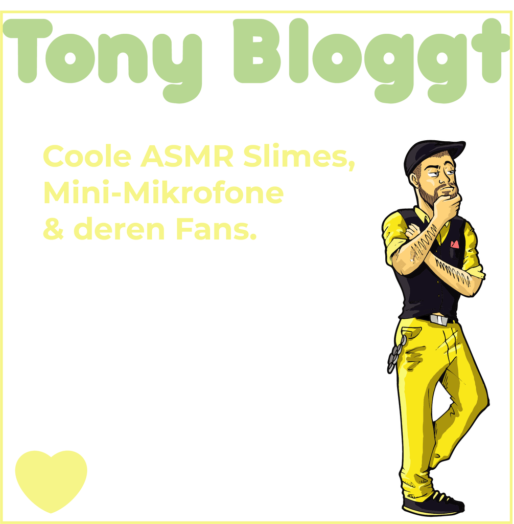 Coole ASMR Slimes, Mini-Mikrofone & deren Fans